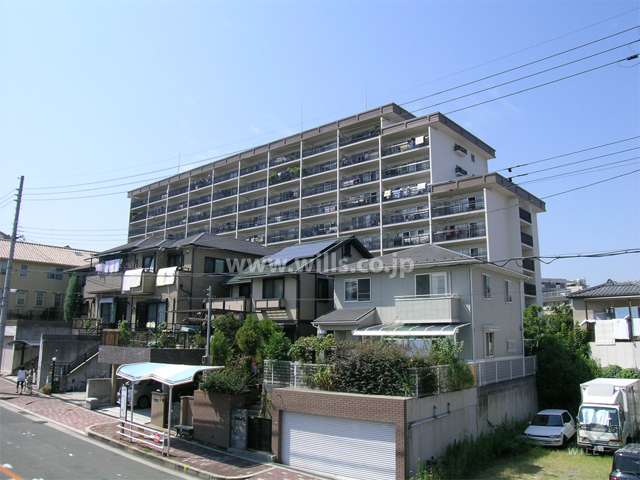 藤和吹田コープの外観（南側から）