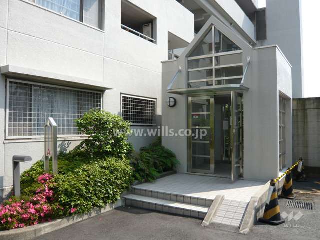 A棟のエントランス