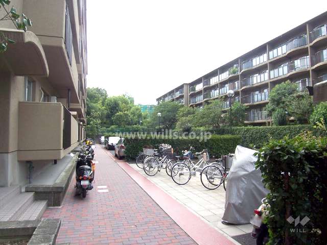 各住戸前の通路部分