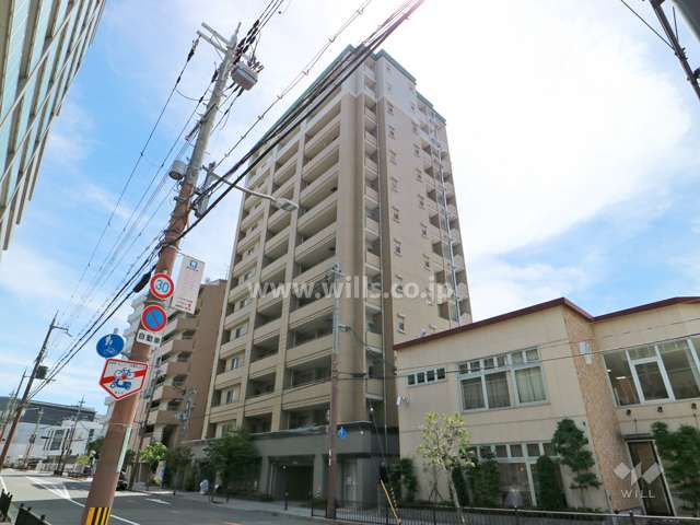 ルイシャトレ豊中少路駅前の外観写真(北東側から)
