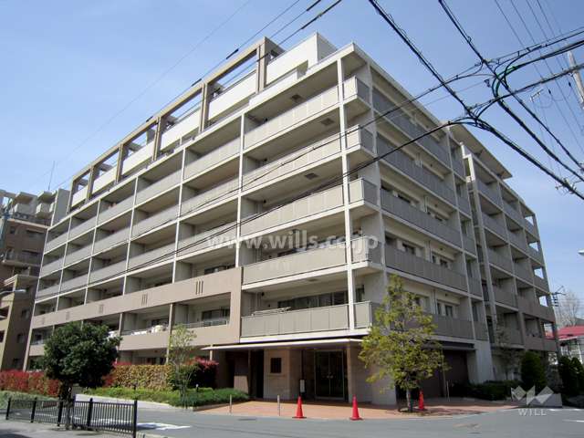 豊中ロジュマン少路　ブライトコートの外観（南東側から）