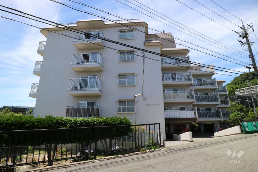 宝塚ビューハイツの外観（東側から）