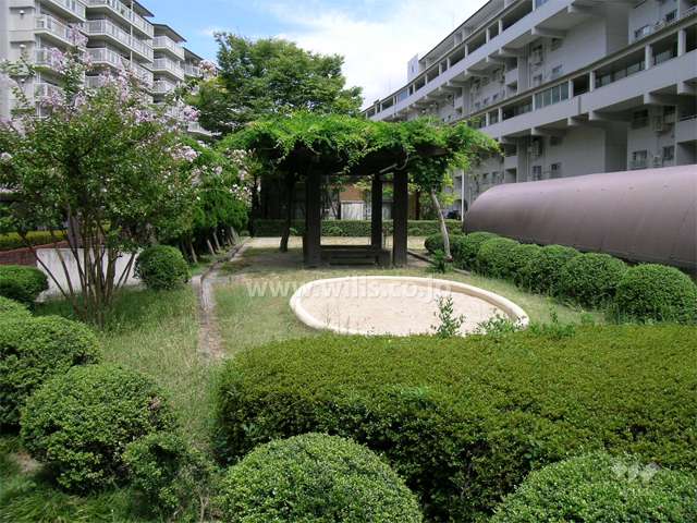 敷地内の公園