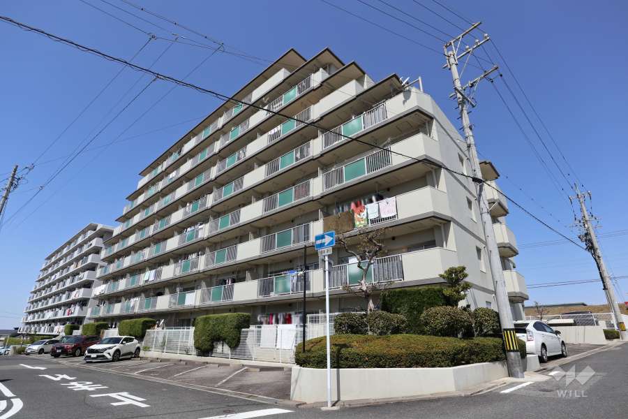 藤和シティコープ菱野西２の外観（南東側から）