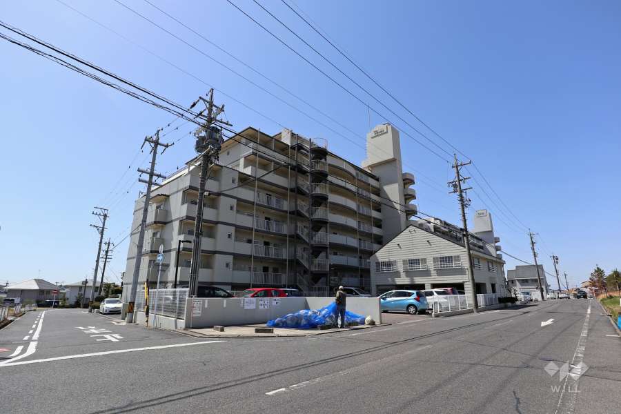 藤和シティコープ菱野西２の外観（北東側から）