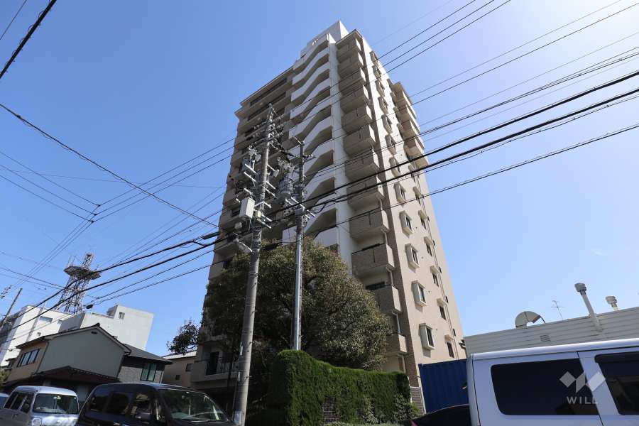 瀬戸西本町パークホームズの外観（北西側から）