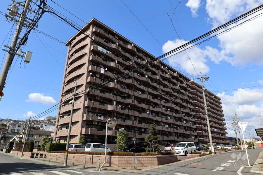 レインボー第２尾張瀬戸の外観（南西側から）