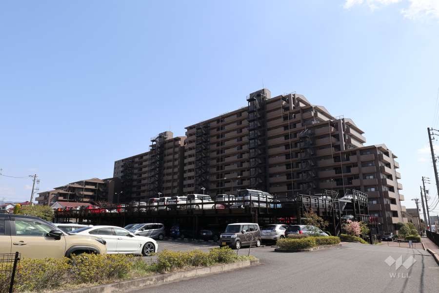 パークシティ新瀬戸の外観（北西側から）