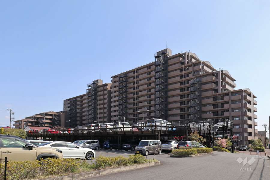 パークシティ新瀬戸の外観（北西側から）