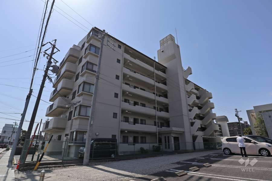 ダイヤモンドハイツ新瀬戸の外観（北東側から）