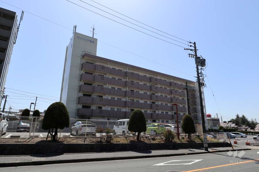 サンハイツ菱野の外観（北東側から）