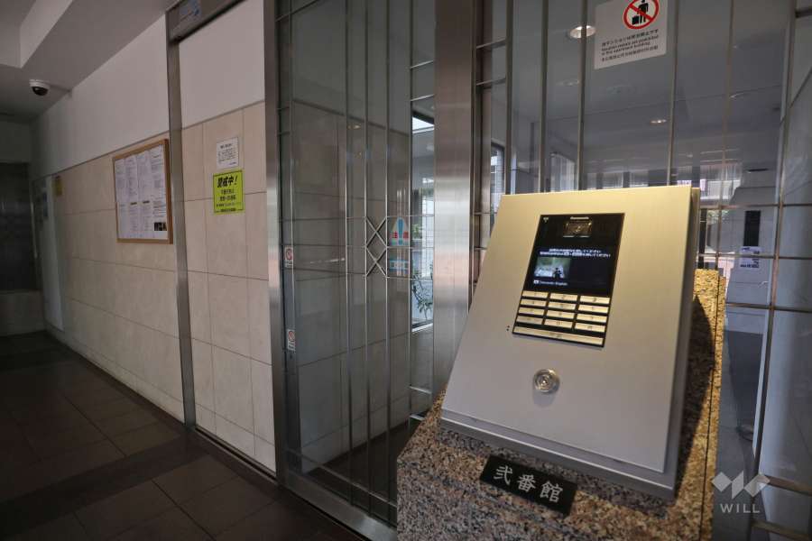 オートロックの操作盤