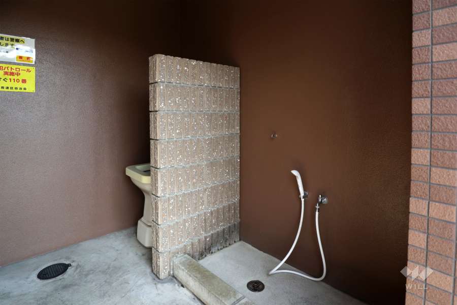 ペットの洗い場