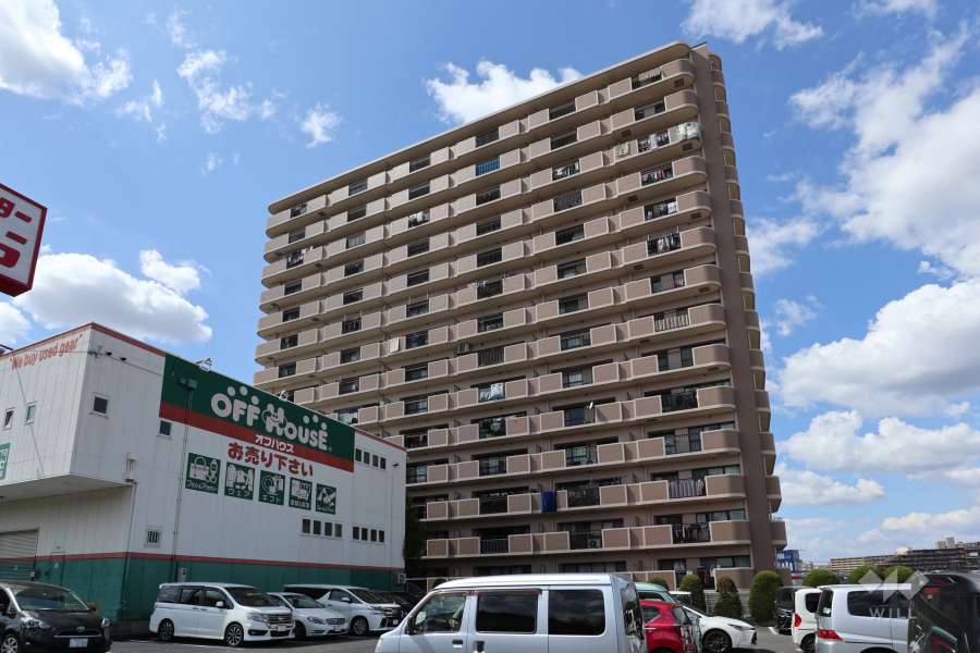 エスコシティ新瀬戸の外観（南東側から）