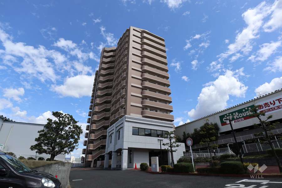 エスコシティ新瀬戸の外観（南西側から）