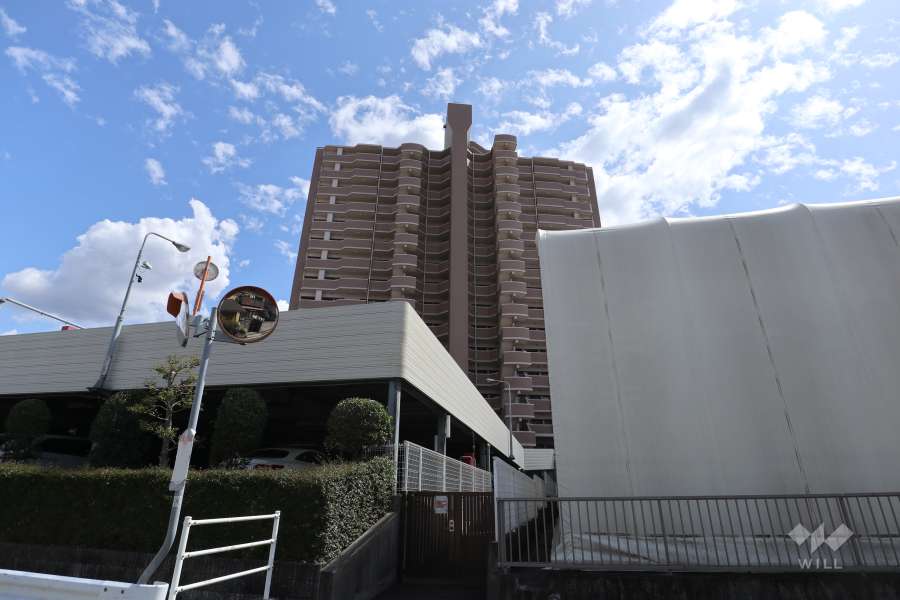 エスコシティ新瀬戸の外観（北側から）