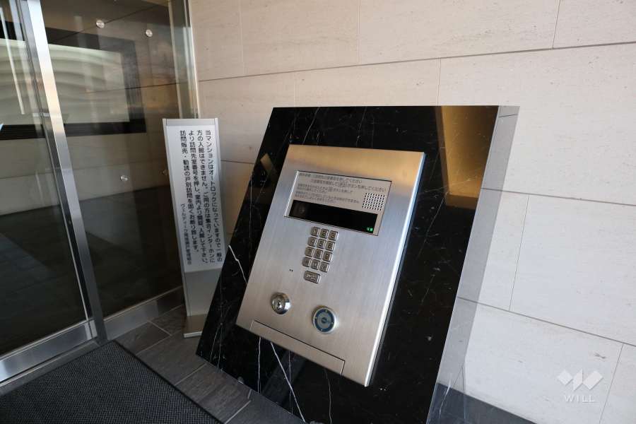 オートロックの操作盤