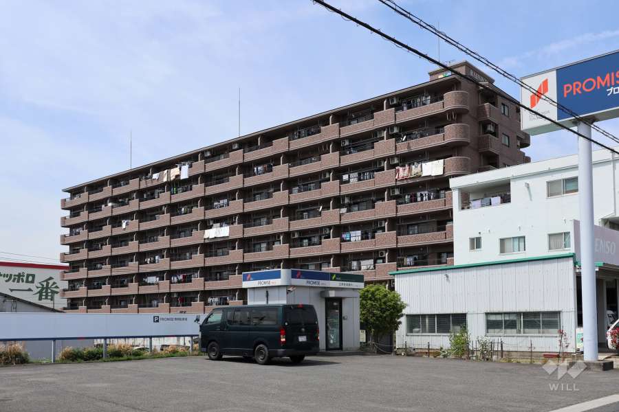 レインボー大府桃山の外観（南東側から）