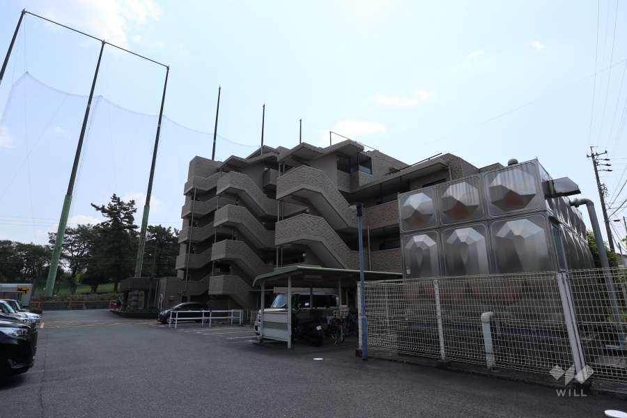 ライフプラザ大府桜木町１番館の外観（北西側から）