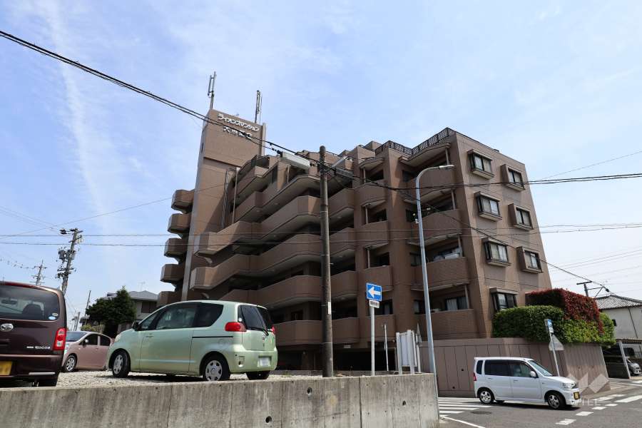 ライオンズマンション大府第2の外観（北西側から）