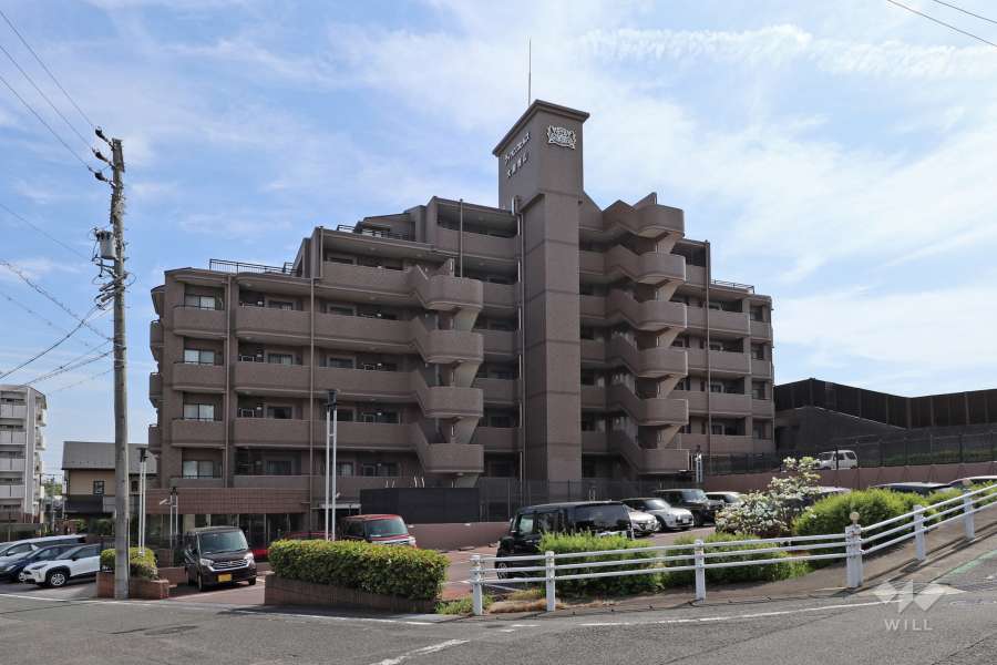 ライオンズヒルズ大府柊山の外観（北東側から）