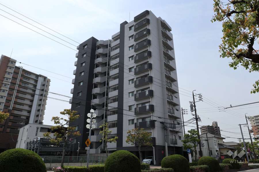 プレミアシティ大府駅前の外観（北西側から）