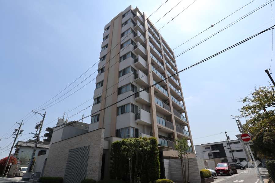 プラウド共和の外観（北西側から）