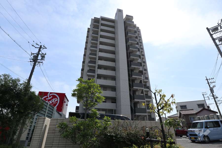 ファミリアーレ大府の外観（北東側から）