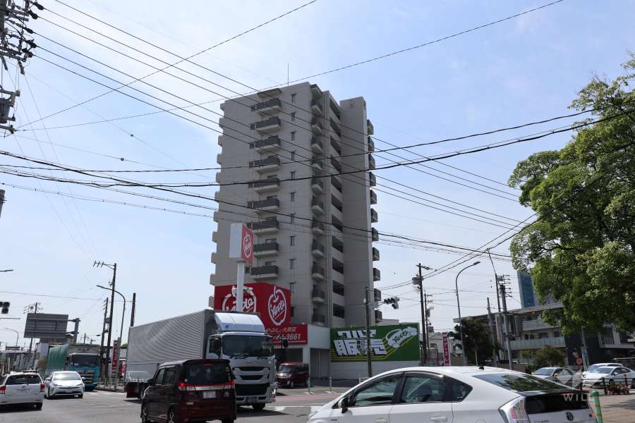 ファミリアーレ大府の外観（北東側から）