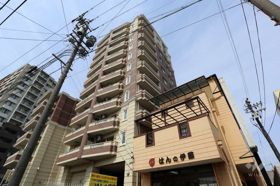 ハートヒルズ大府中央の外観（北東側から）