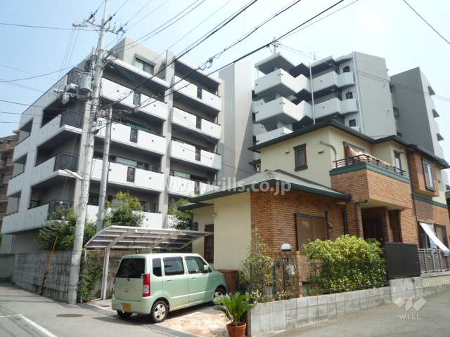 藤和シティホームズ宝塚売布の外観（北西側から）