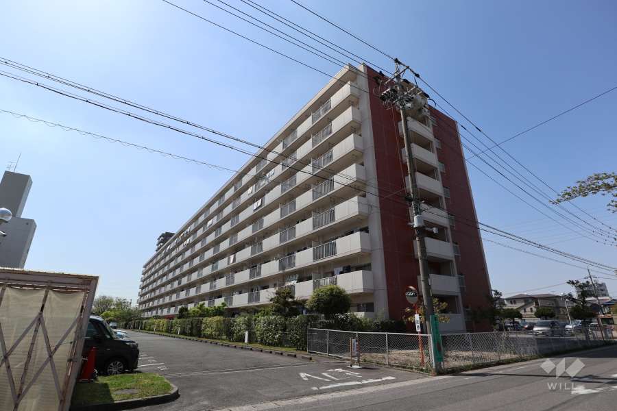 コープ野村共和Ｃ棟の外観（南東側から）