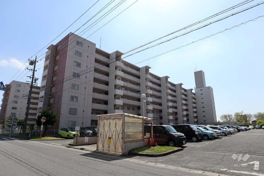 コープ野村共和Ｂ棟の外観（北東側から）