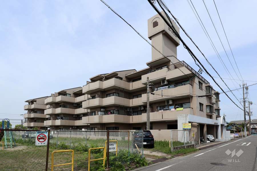 グローリアス大府の外観（南東側から）