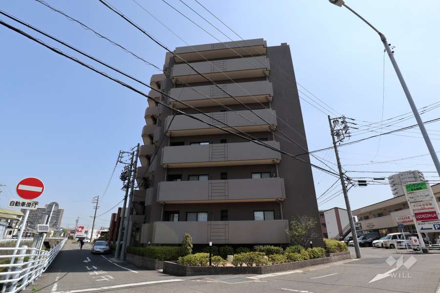 グランステイツ共和の外観（南西側から）