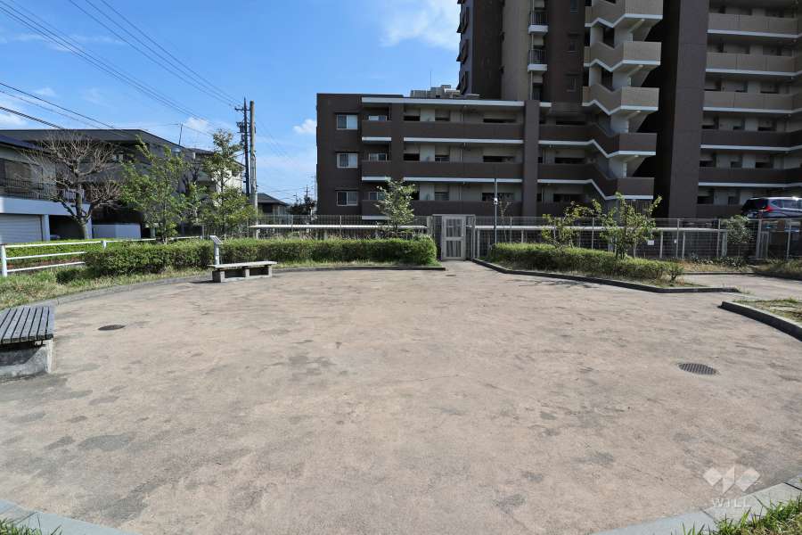 敷地内の共用広場