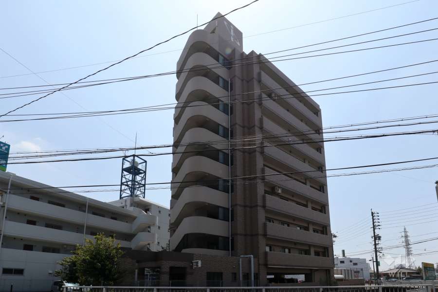 アメニティ共和３の外観（北西側から）