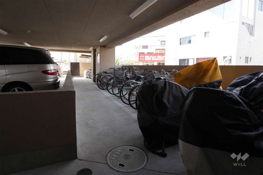 駐輪場、バイク置場