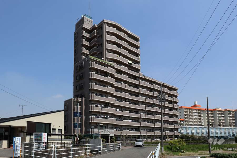 アピエス共和西の外観（南西側から）