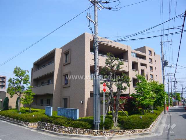 アステルコート宝塚売布の外観（北西側から）
