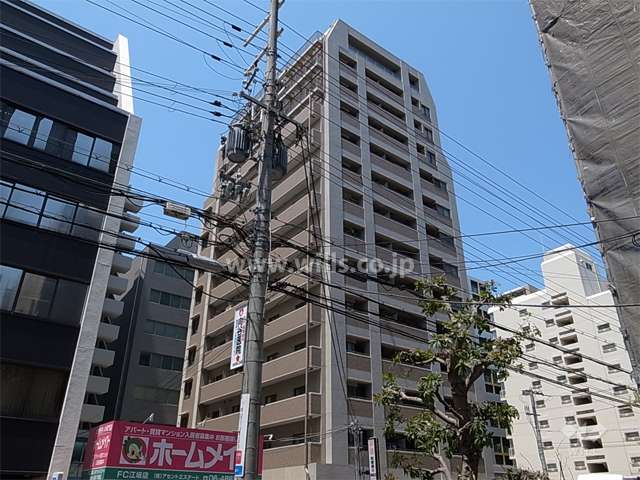 メロディーハイム江坂エセンシアの外観（南東側から）