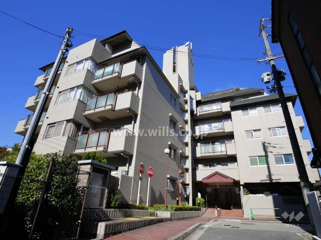 コトー宝塚A棟の外観（南側から）