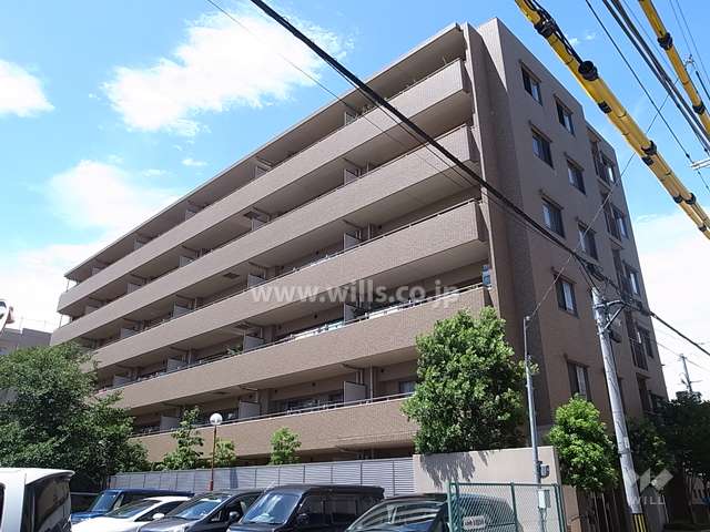 ジオ豊中岡上の町の外観（南東側から）