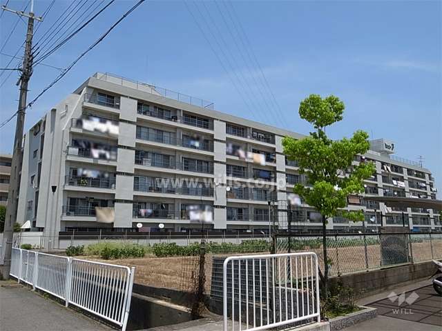 園田第1シェトアの外観（南西側から）