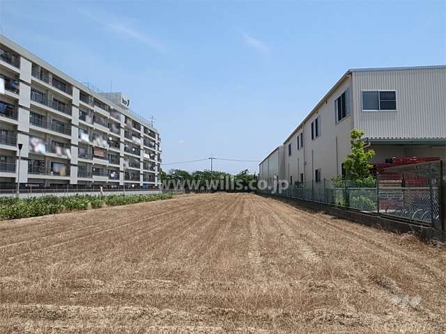 敷地南側は畑です。（平成25年5月現在）