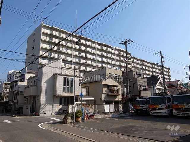 イトーピア尼崎の外観（南西側から）