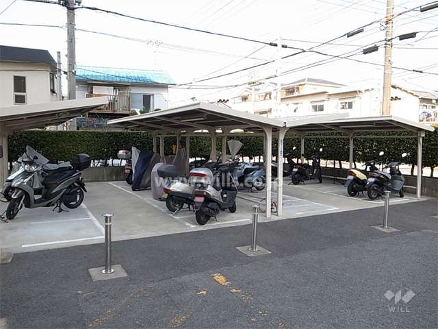 バイク置き場