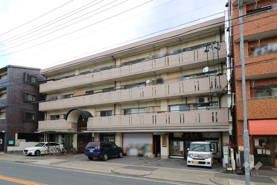 第2香流マンションの外観（南東側から）