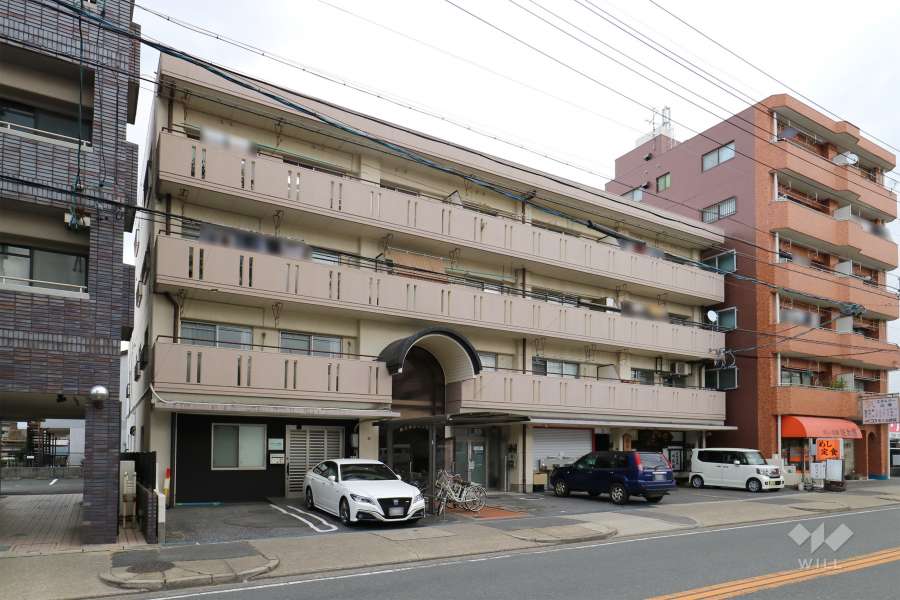 第2香流マンションの外観（南西側から）