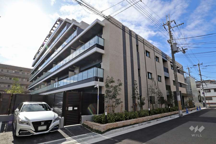 ワコーレ武庫之荘グレイスガーデンの外観(北東側から)